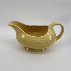 Vintage Fiesta Yellow Gravy Boat Fiestaware‎ Homer Laughlin USA 1997 Excellent